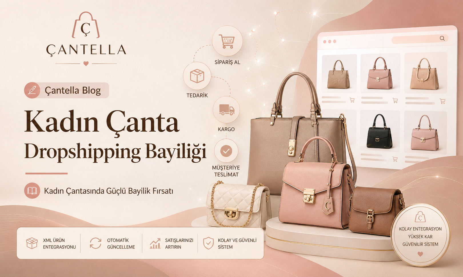 Kadın Çanta Dropshipping Bayiliği