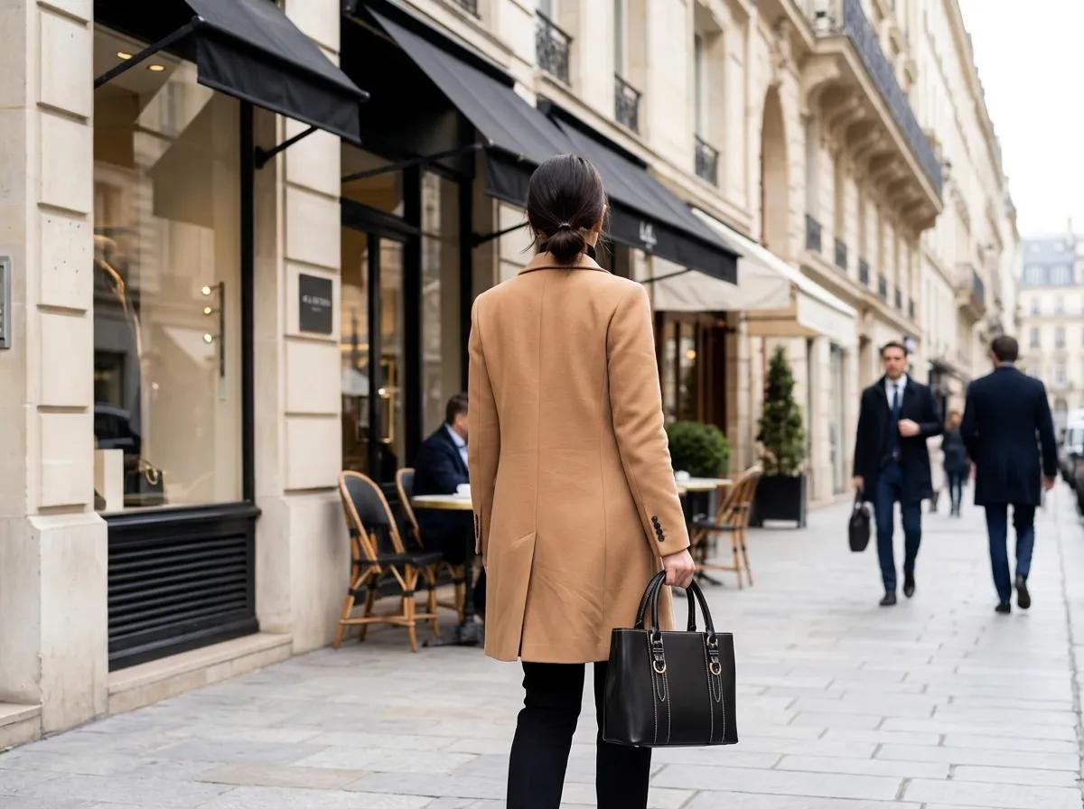 Siyah Kilit Detaylı 3 Gözlü Kadın El ve Çapraz Askılı Çanta 24x18 cm